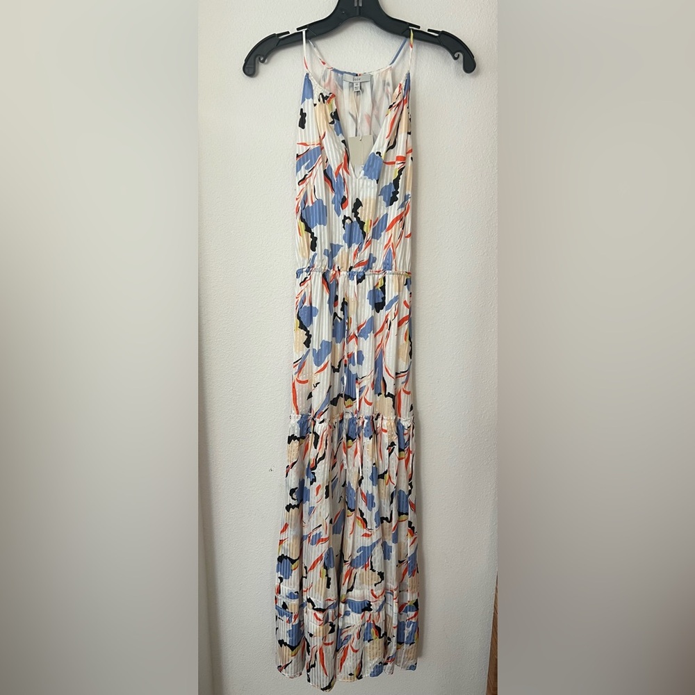 Joie Huston Multicolor Floral Maxi Dress